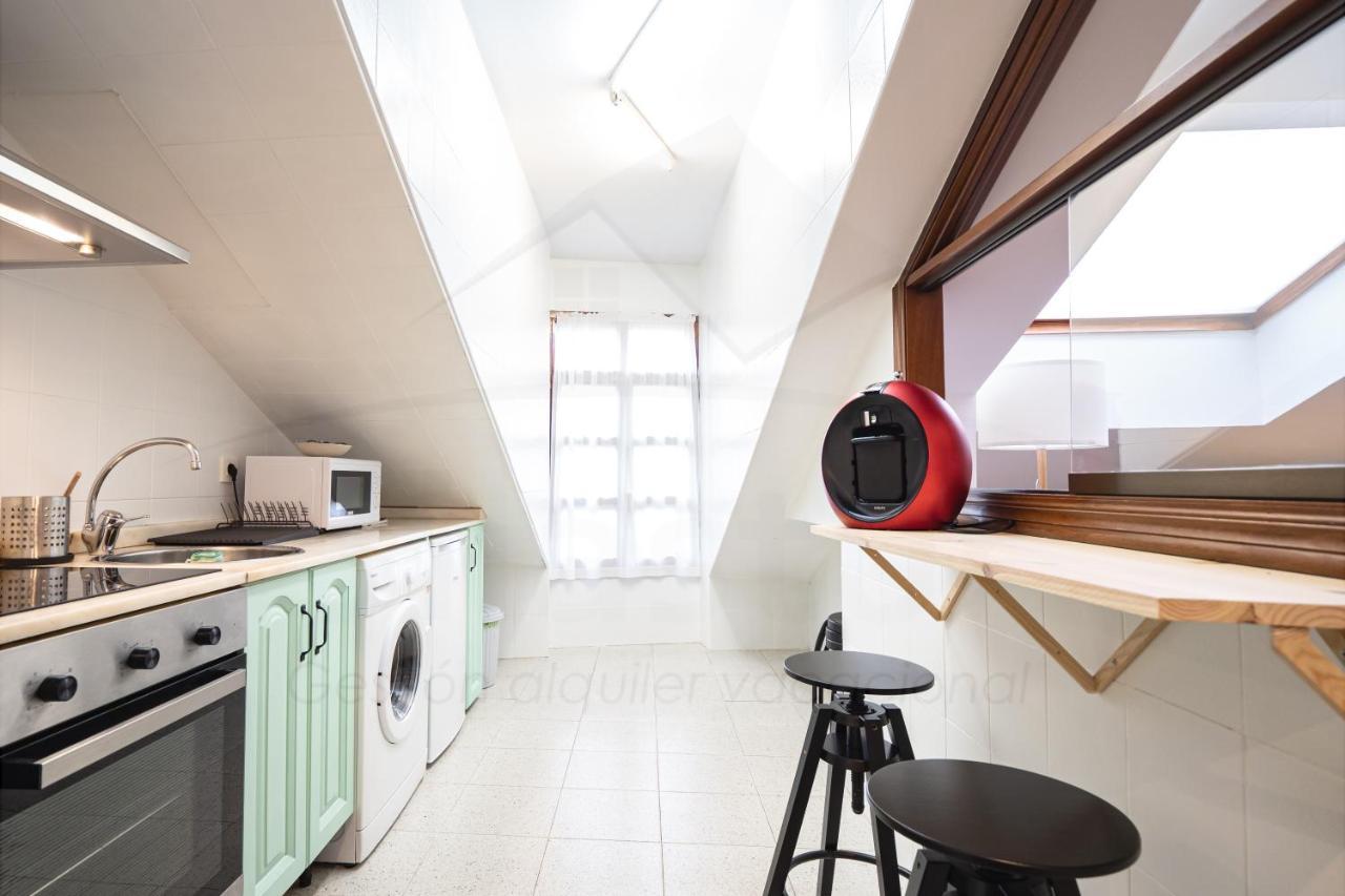 Ferienwohnung La Buhardilla Gijón Exterior foto