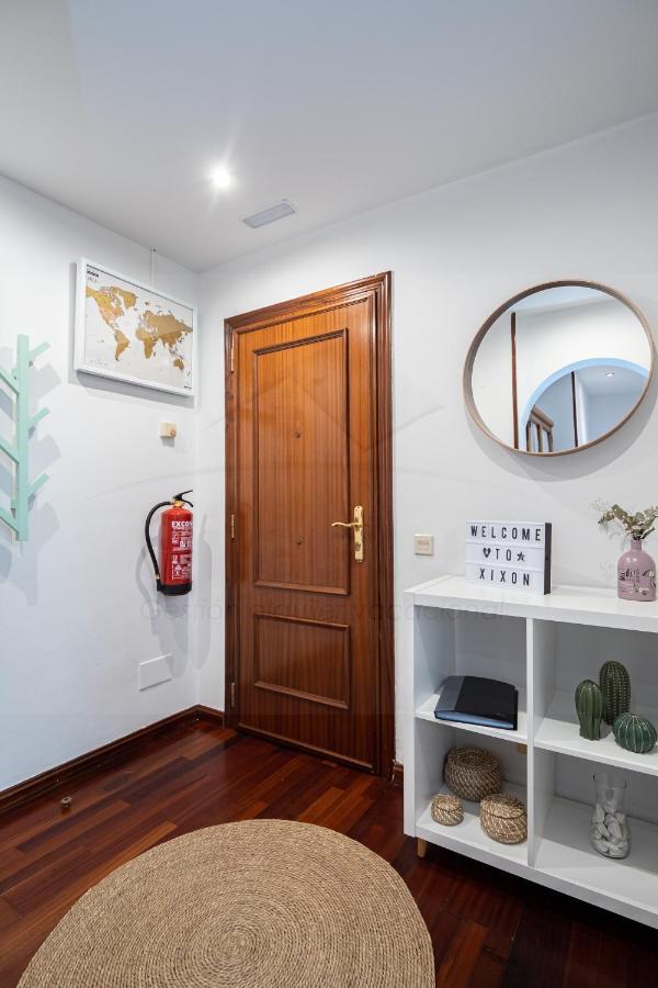 Ferienwohnung La Buhardilla Gijón Exterior foto