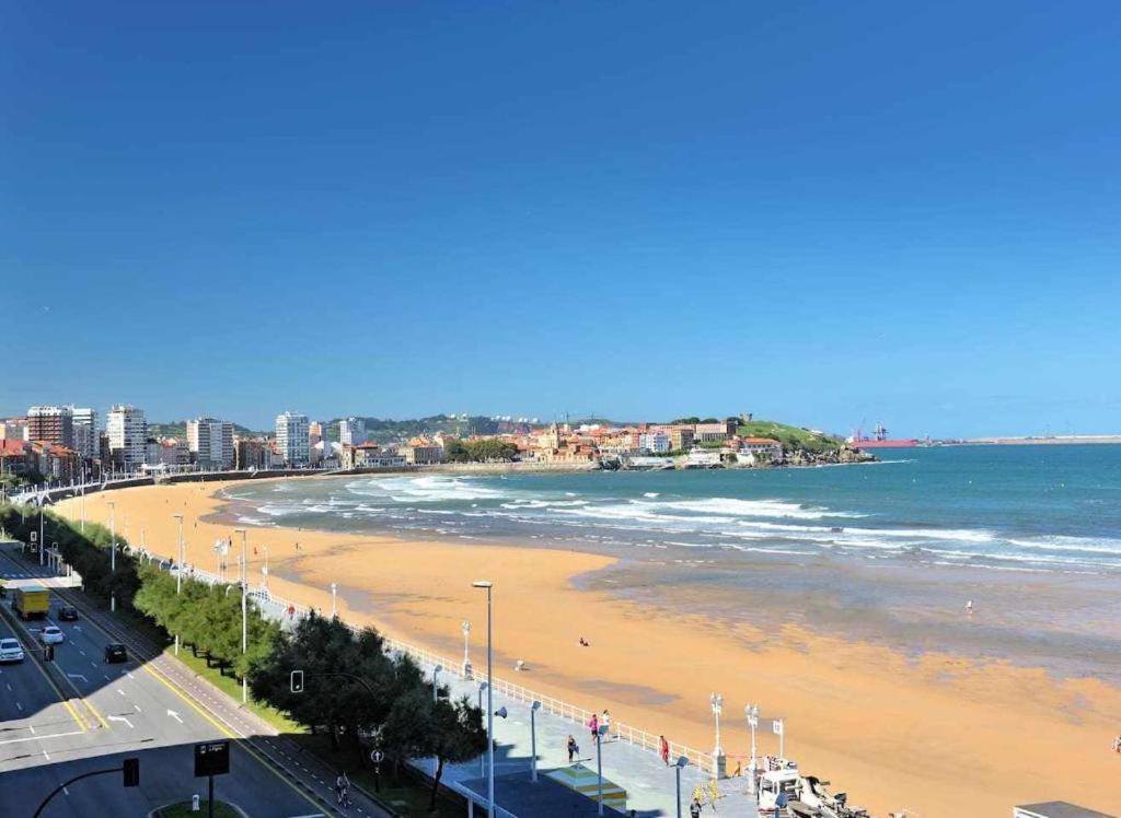 Ferienwohnung La Buhardilla Gijón Exterior foto